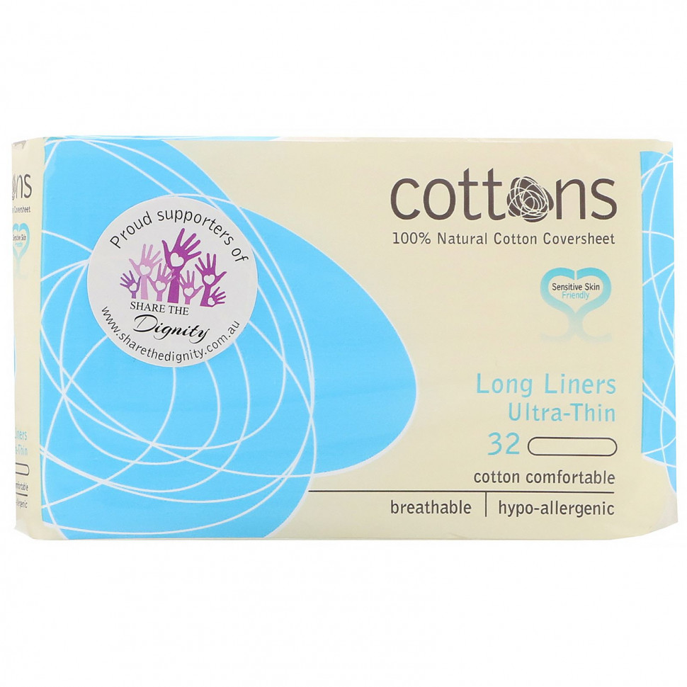   (Iherb) Cottons,         100%  , 32 .    -     , -, 