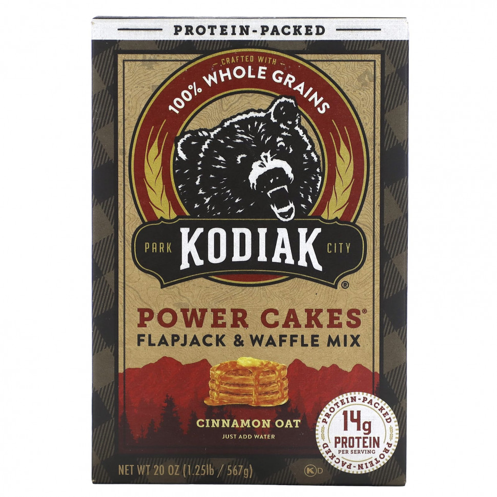   (Iherb) Kodiak Cakes, Power Cakes,     ,    , 567  (20 )    -     , -, 
