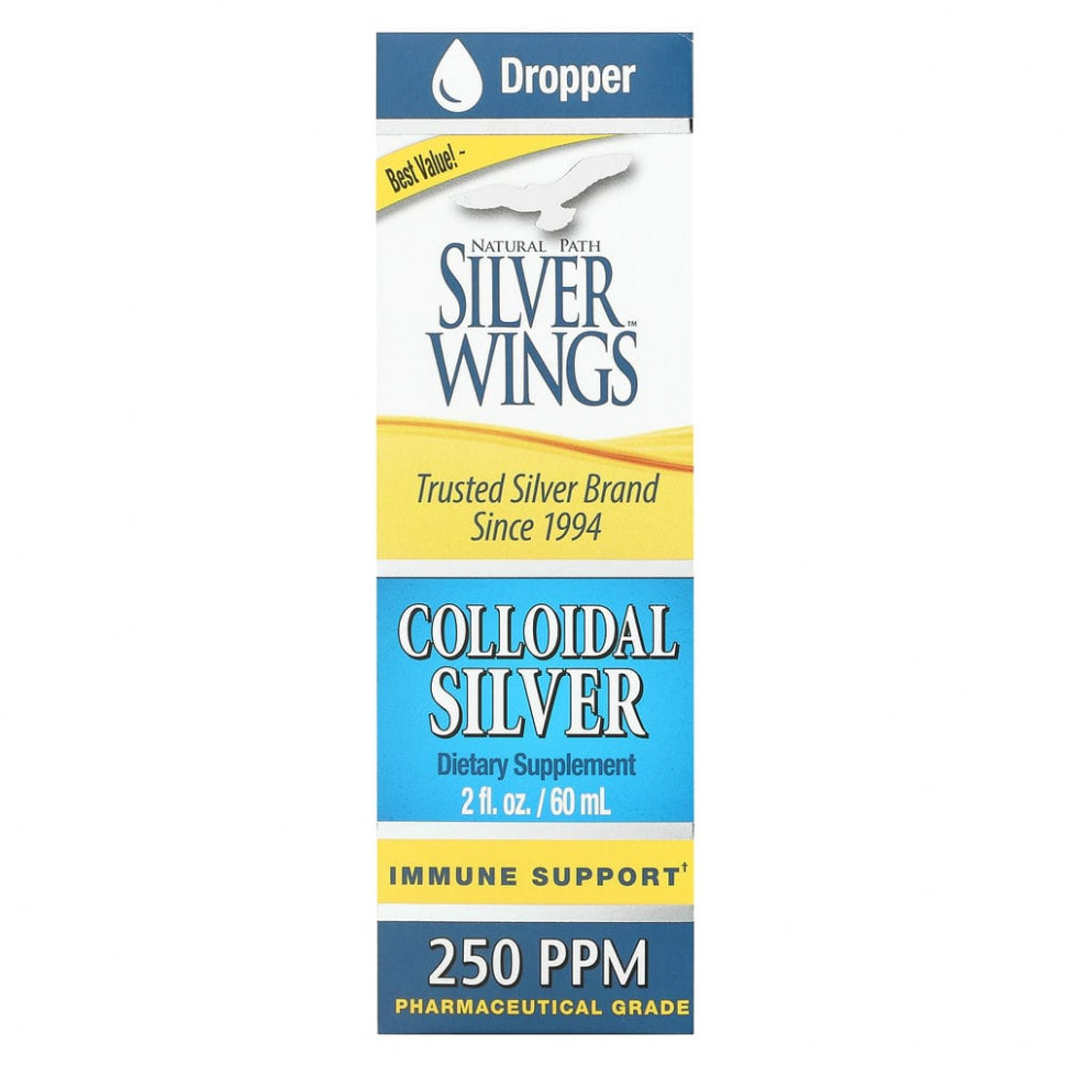   (Iherb) Natural Path Silver Wings,  , 250   , 2   (60 )    -     , -, 