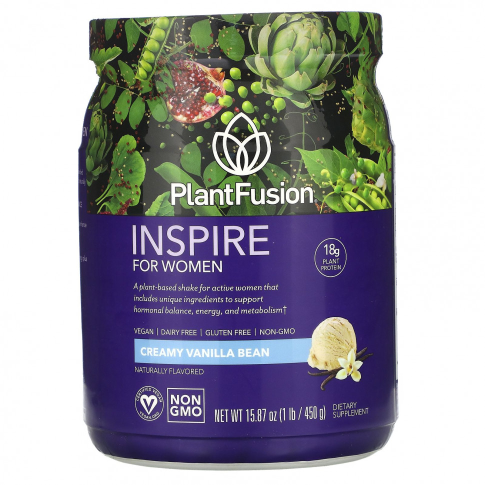   (Iherb) PlantFusion, Inspire for Women,  , 450  (15,87 ),   6290 