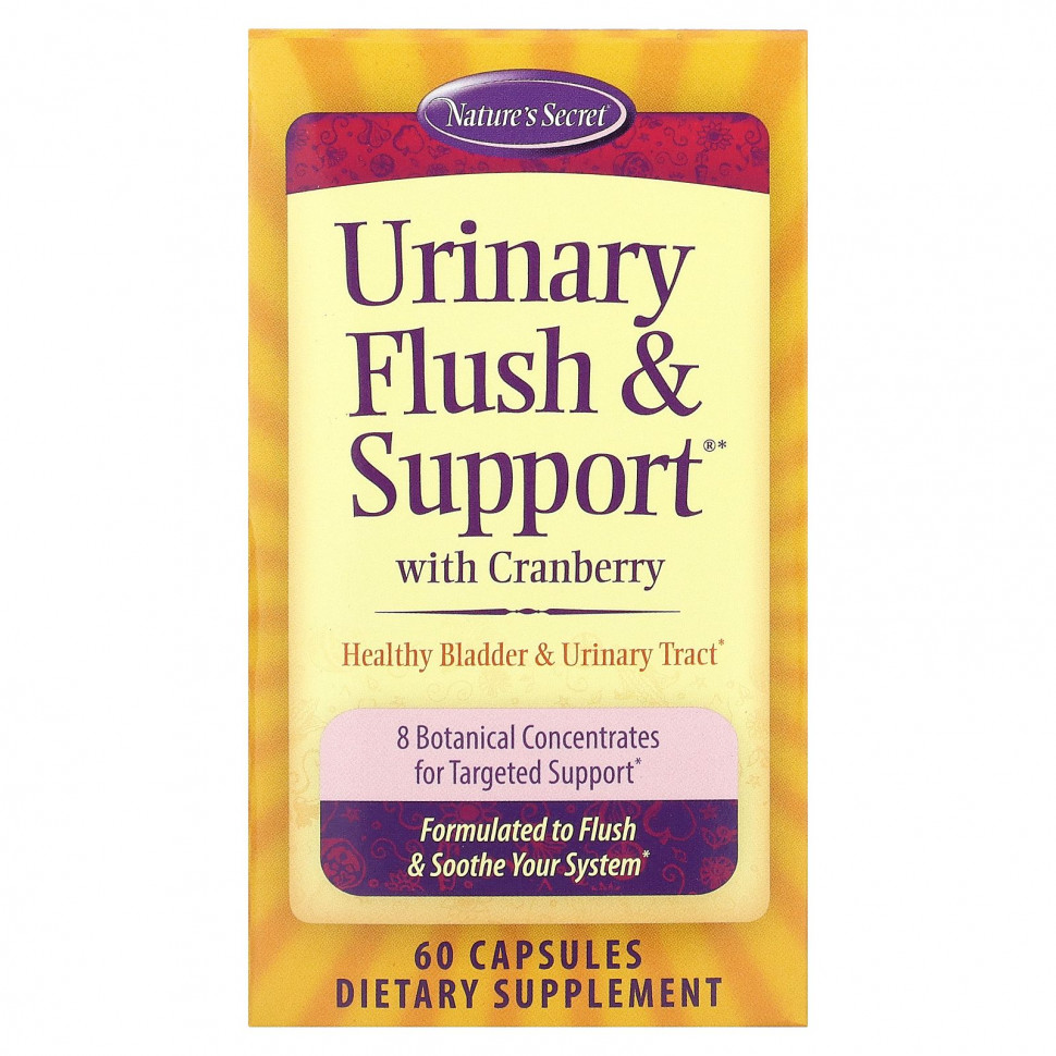   (Iherb) Nature's Secret, Urinary Flush & Support,    , 60     -     , -, 