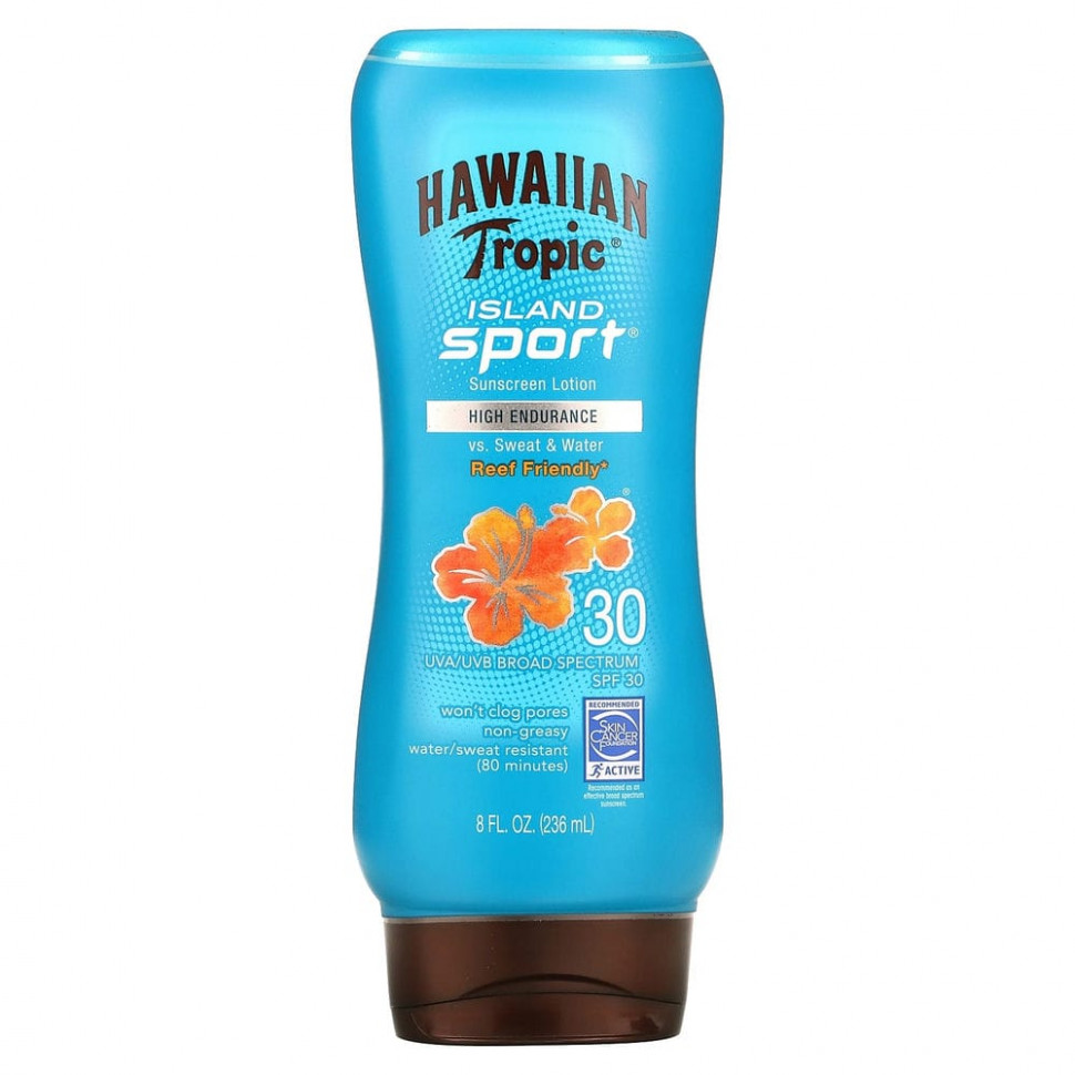   (Iherb) Hawaiian Tropic,    Island Sport  SPF 30,   , 236     -     , -, 