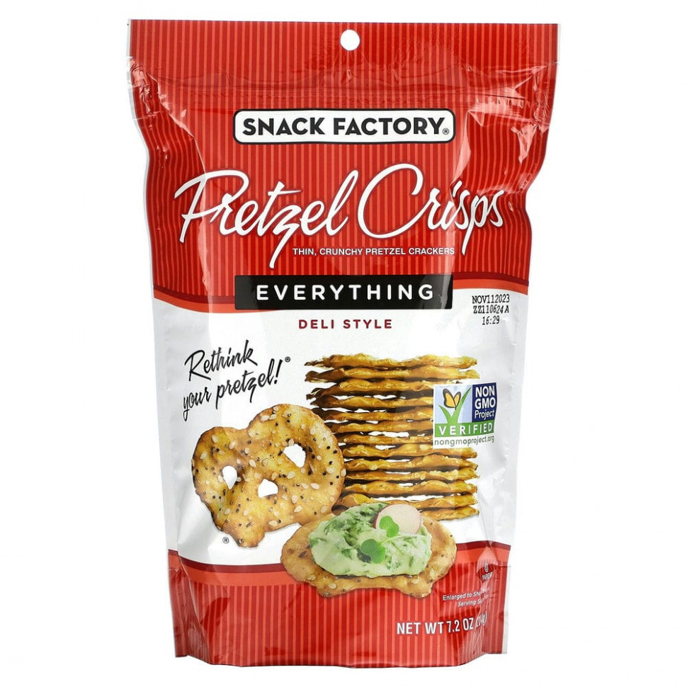   (Iherb) Snack Factory,   , Everything,  , 204  (7,2 )    -     , -, 