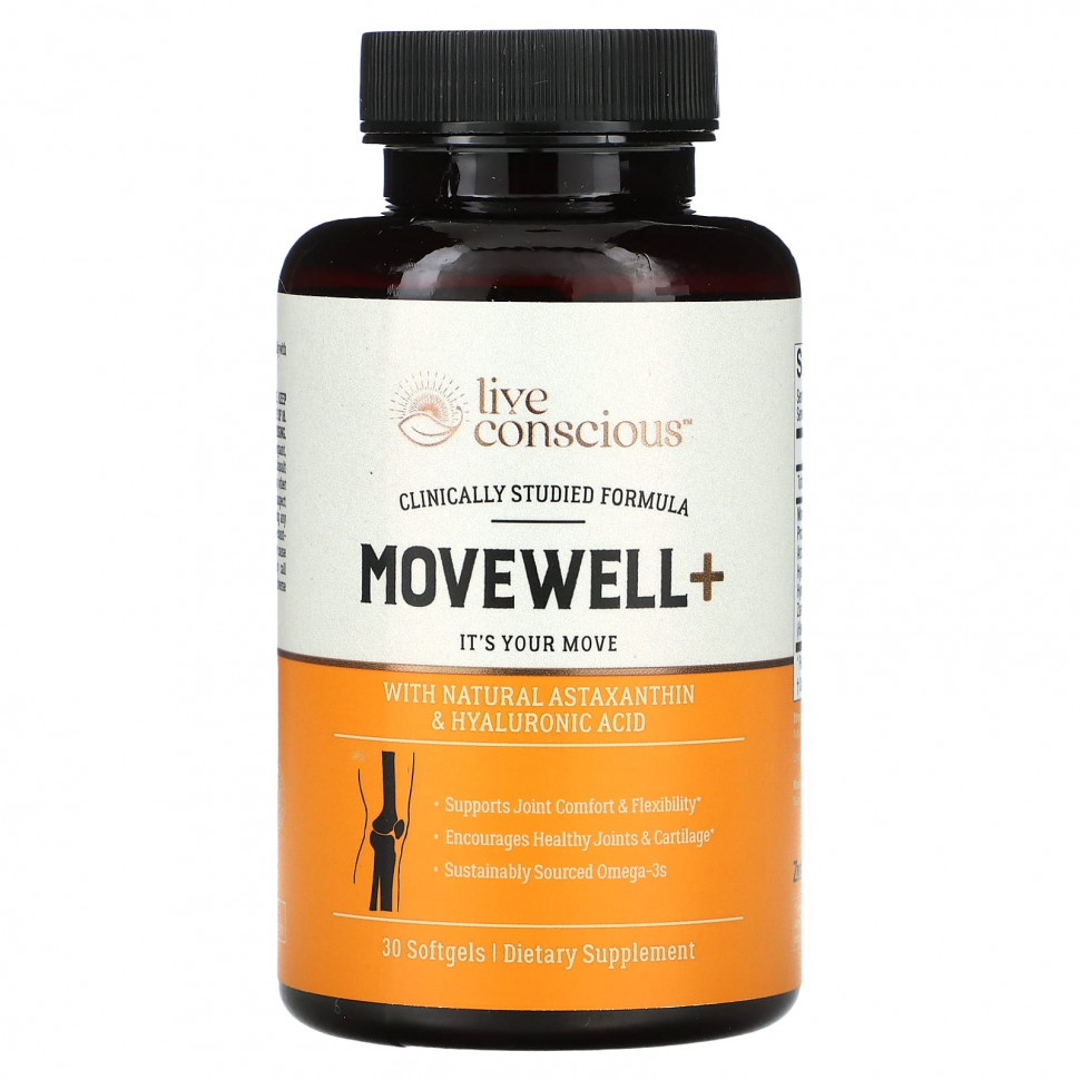   (Iherb) Live Conscious, Movewell +, 30      -     , -, 