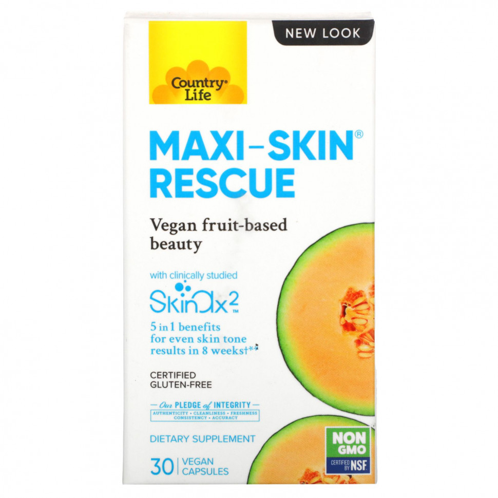   (Iherb) Country Life, Maxi-Skin Rescue, 30     -     , -, 