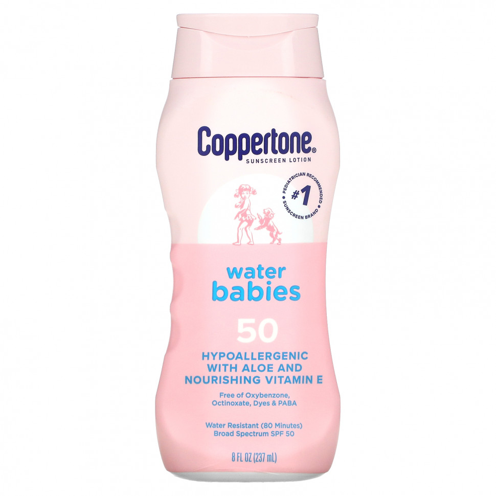   (Iherb) Coppertone,  , Water Babies, SPF 50, 237  (8 . )    -     , -, 