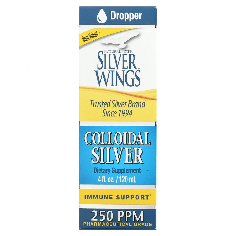   (Iherb) Natural Path Silver Wings,  , 250 . / , 120  (4 . )    -     , -, 