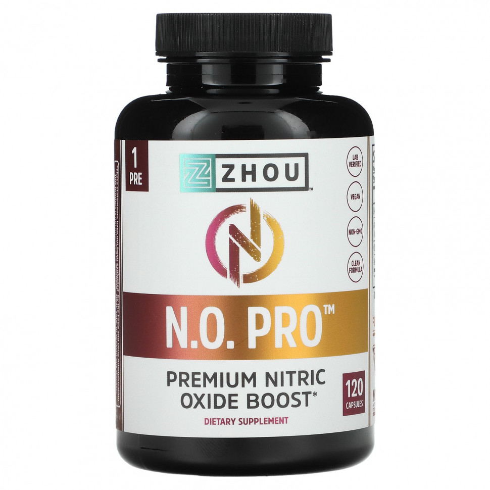   (Iherb) Zhou Nutrition,  N.O. Pro,      , 120     -     , -, 