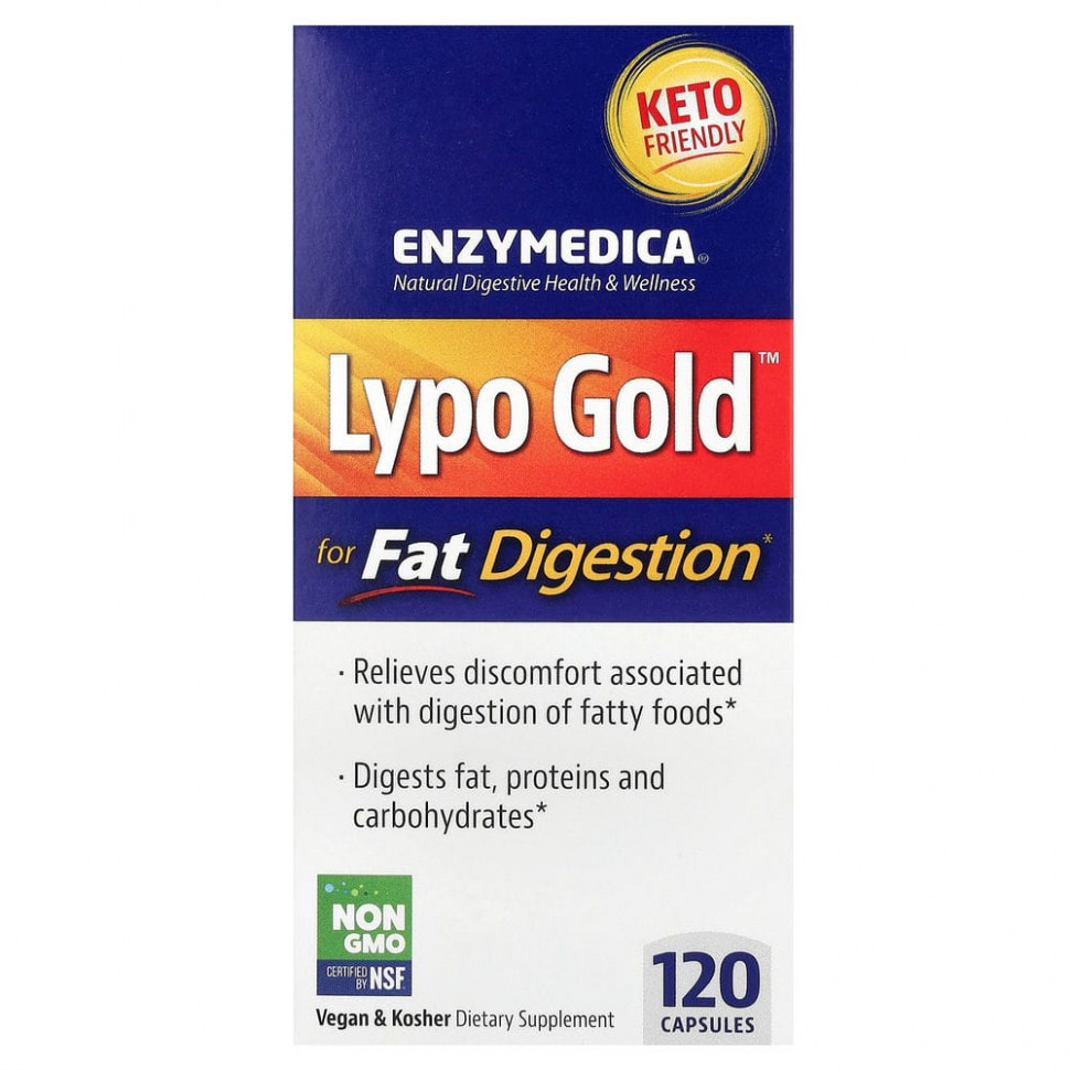   (Iherb) Enzymedica, Lypo Gold,    , 120     -     , -, 