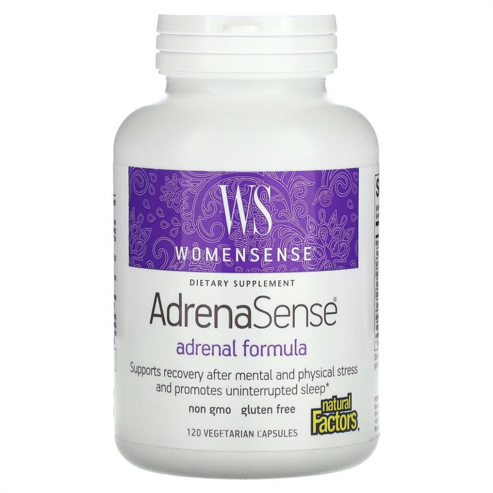   (Iherb) Natural Factors, WomenSense, AdrenaSense,   , 120      -     , -, 