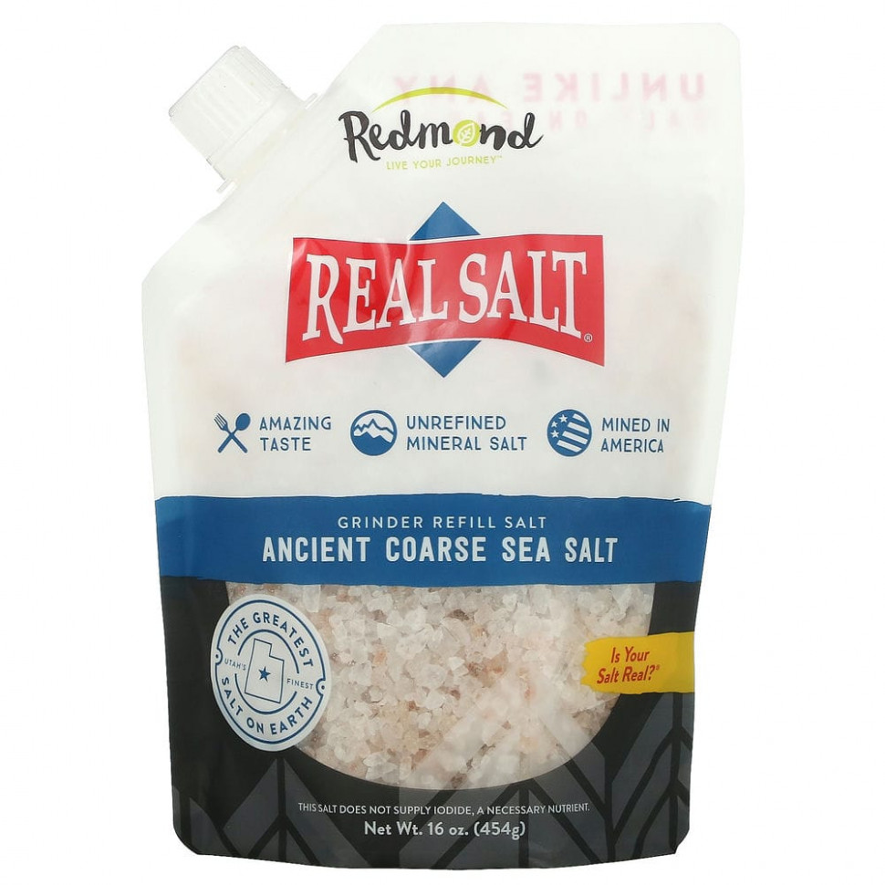   (Iherb) Redmond Trading Company, Real Salt,    ,   , 454  (16 )    -     , -, 