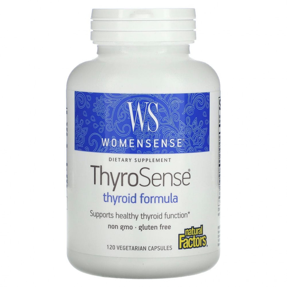   (Iherb) Natural Factors, WomenSense, ThyroSense,    , 120      -     , -, 