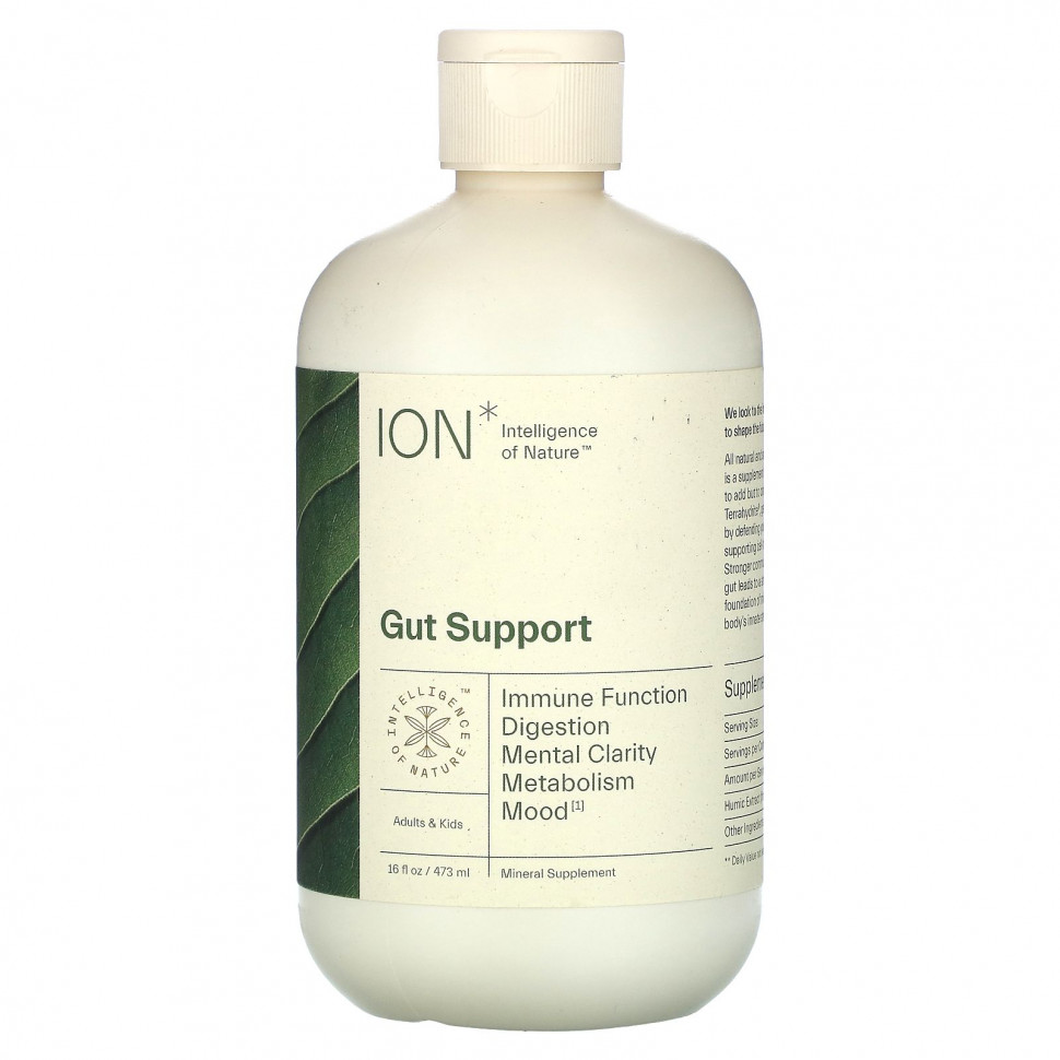  (Iherb) ION Biome, Gut Health, Mineral Supplement, 16 fl oz (473 ml)    -     , -, 