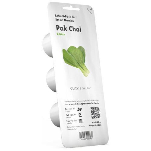       Click and Grow Refill 3-Pack    (Pak Choi)   -     , -, 