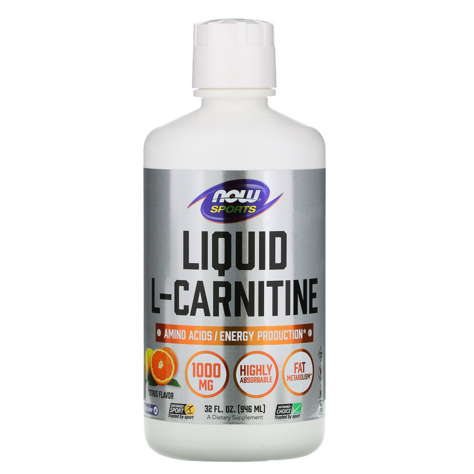   (Iherb) NOW Foods, Sports,  L-,  , 1000 , 946  (32 . )    -     , -, 