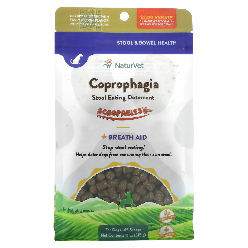   (Iherb) NaturVet, Scoopables, Coprophagia,        ,  , , 315  (11 )    -     , -, 