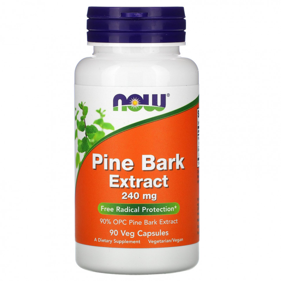 ���� ������ (Iherb) NOW Foods, �������� �������� ����, 240 ��, 90 ������������ ������, ������ �� 3040 ���