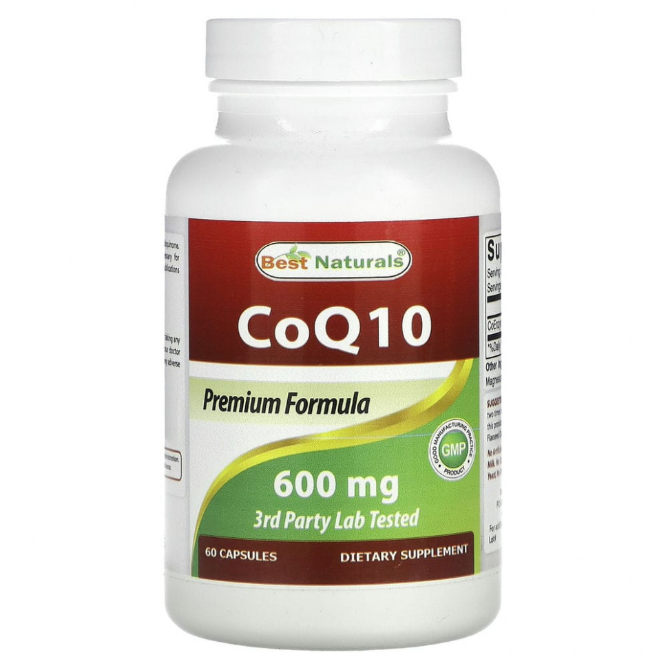 ���� ������ (Iherb) Best Naturals, CoQ10, 600 ��, 60 ������, ������ �� 8030 ���