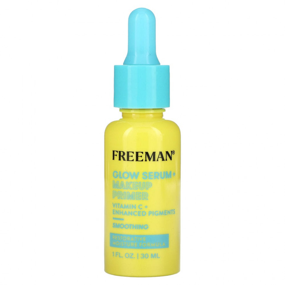   (Iherb) Freeman Beauty, Glow Serum + Makeup Primer, , 30  (1 . )    -     , -, 