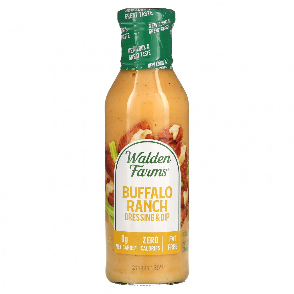   (Iherb) Walden Farms, Buffalo Ranch Dressing & Dip, 355  (12 . )    -     , -, 