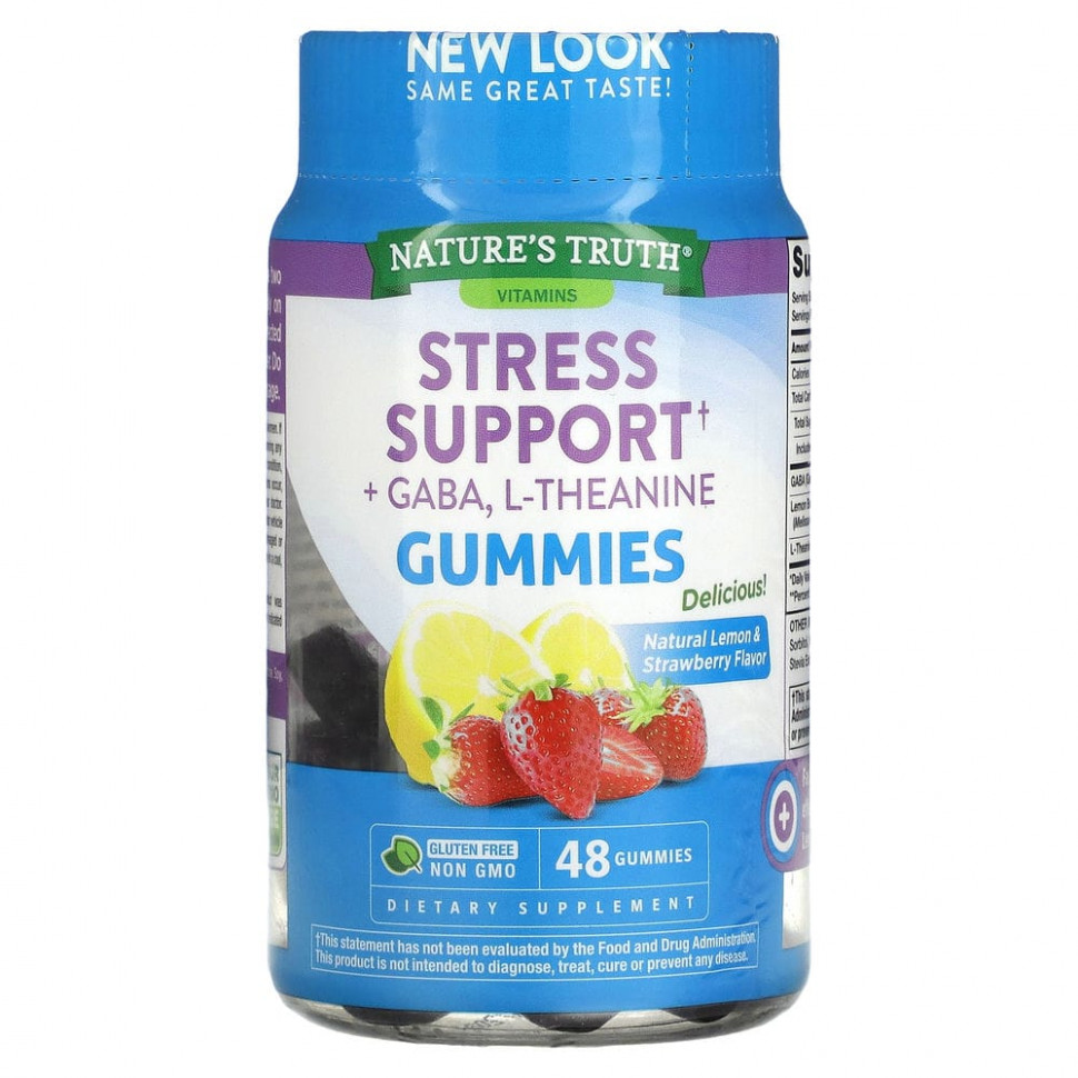 ���� ������ (Iherb) Nature's Truth, ��������� ������� + ����, L-������, ����������� ����� � ��������, 48 ����������� ��������, ������ �� 3250 ���