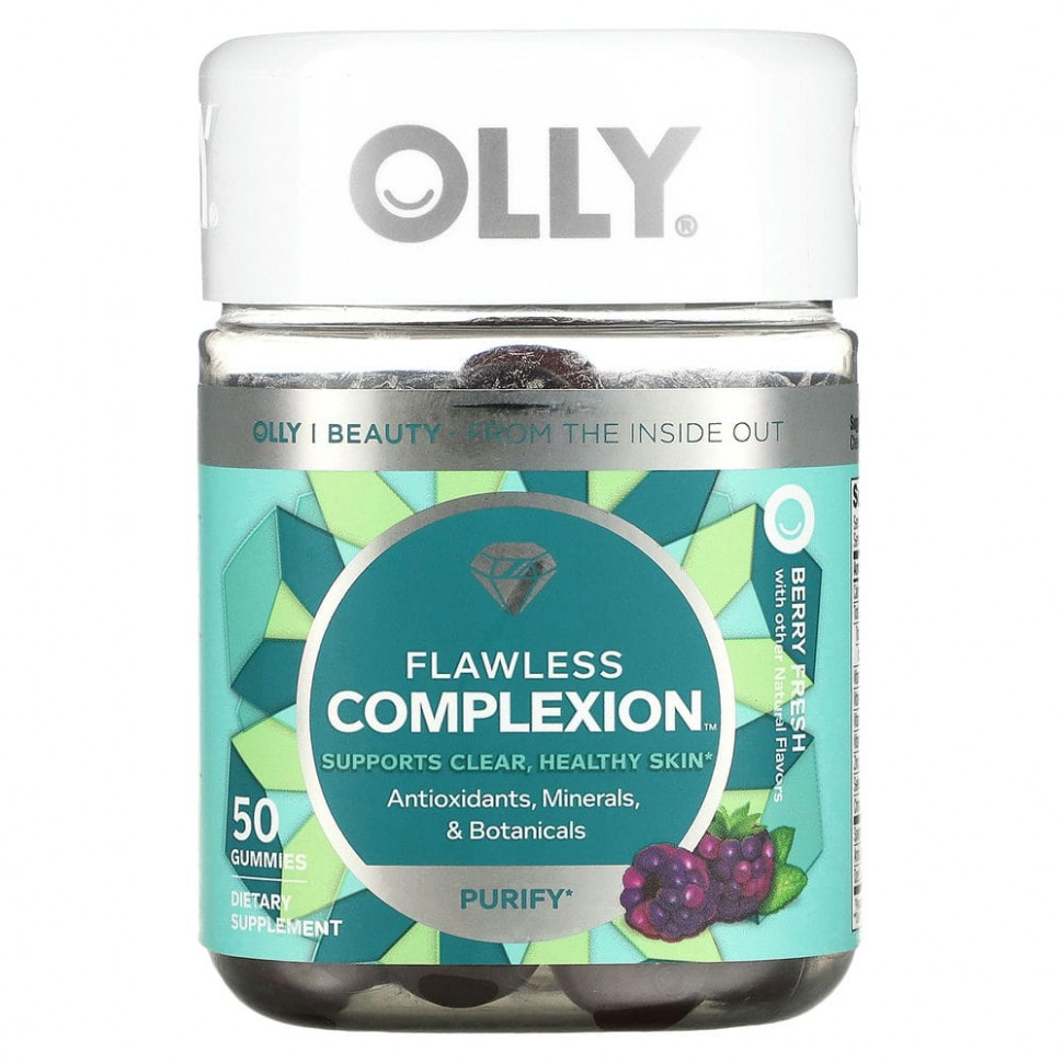���� ������ (Iherb) OLLY, Flawless Complexion, ������� ��������, 50 ����������� ��������, ������ �� 3160 ���