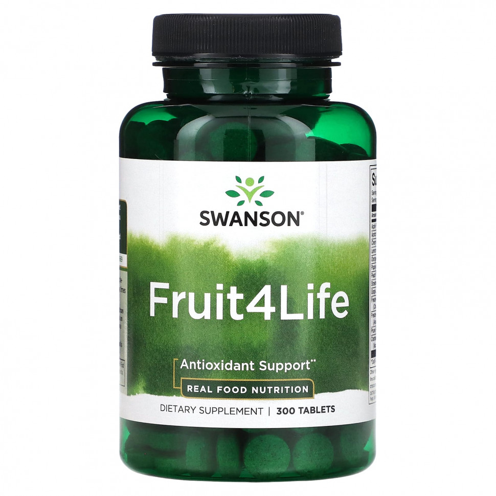  (Iherb) Swanson, Fruit4Life, 300 ,   4080 