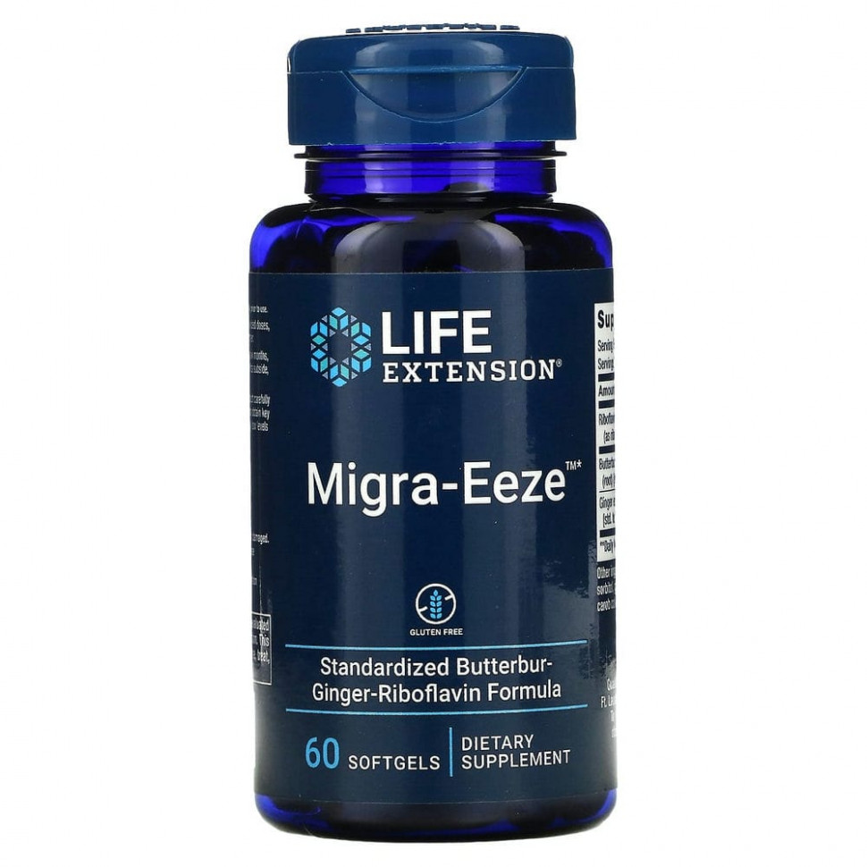 ���� ������ (Iherb) Life Extension, Migra-Eeze, 60 ������ ��������, ������ �� 5360 ���