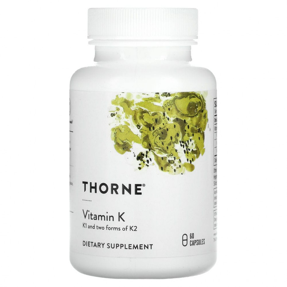 ���� ������ (Iherb) Thorne Research, 3-K Complete, 60 ������, ������ �� 4680 ���