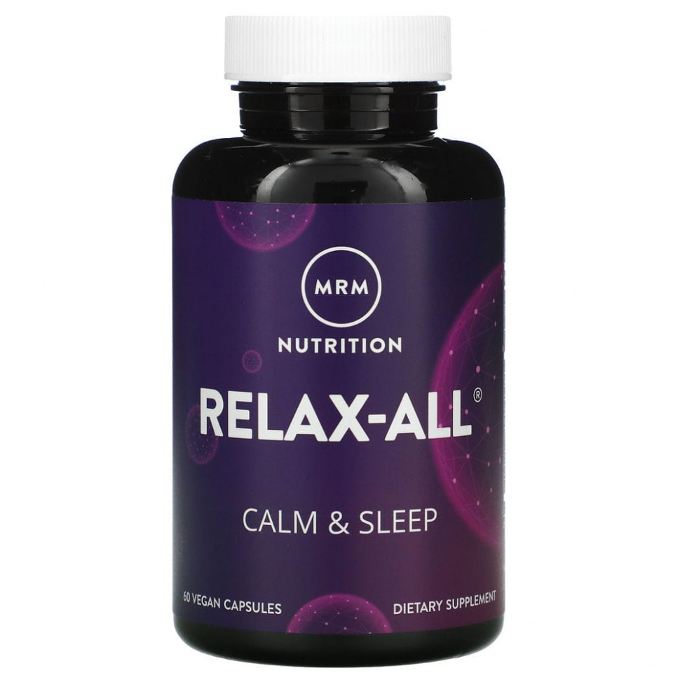 ���� ������ (Iherb) MRM, Relax-All, Calm & Sleep, ��� ������������ � ���, 60 ��������� ������, ������ �� 3300 ���