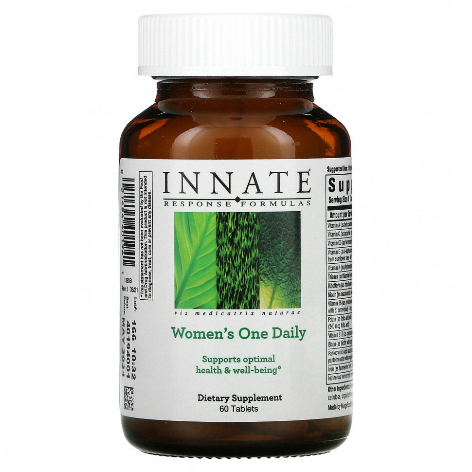   (Iherb) Innate Response Formulas, Women's One Daily, 60     -     , -, 