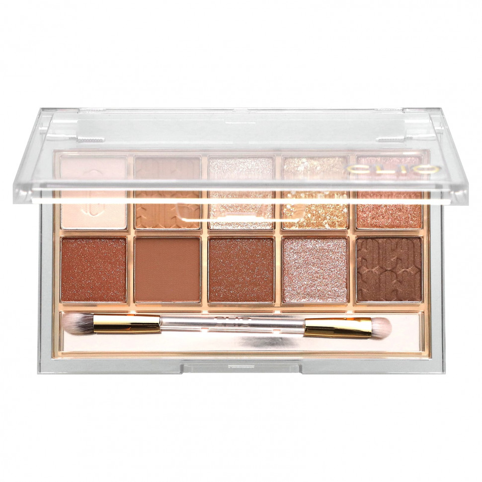   (Iherb) Clio, Pro Eye Palette, 02 Brown Choux, 0,6  (0,21 )    -     , -, 