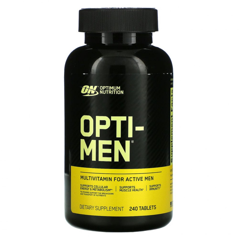   (Iherb) Optimum Nutrition, Opti-Men, 240     -     , -, 