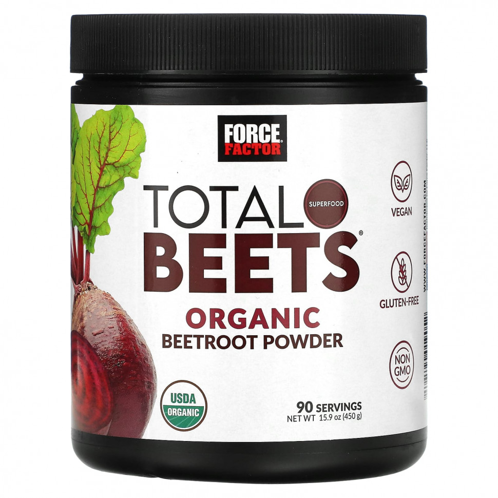 ���� ������ (Iherb) Force Factor, Total Beets, ������������ ������� �� ������, 450 � (15,9 �����), ������ �� 4930 ���