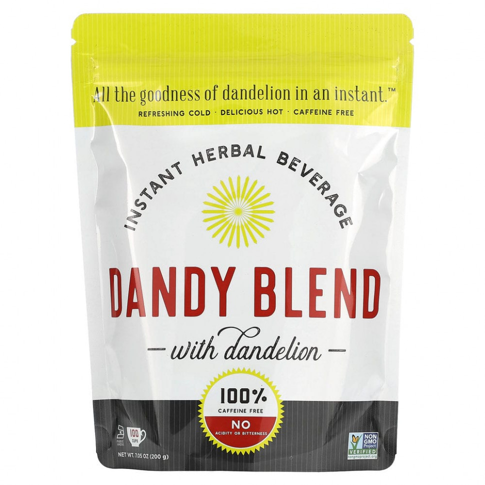 ���� ������ (Iherb) Dandy Blend, ����������� �������� ������� � �����������, ��� �������, 200 � (7,05 �����), ������ �� 2940 ���