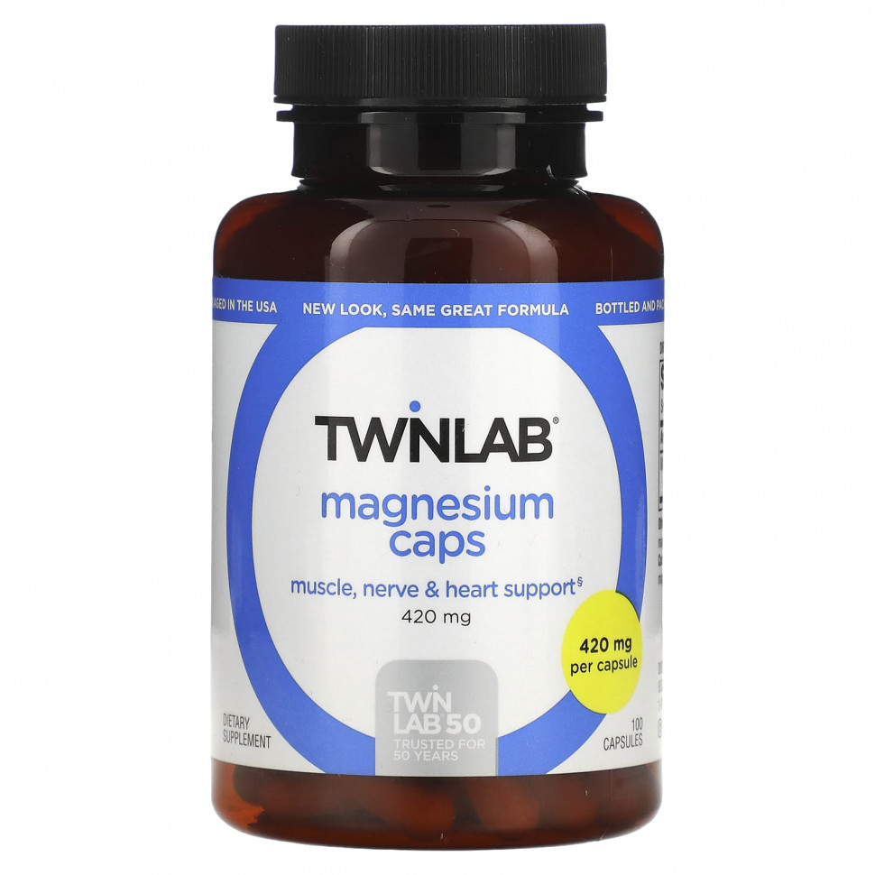 ���� ������ (Iherb) Twinlab, ������ � ��������, 420 ��, 100 ������, ������ �� 1590 ���