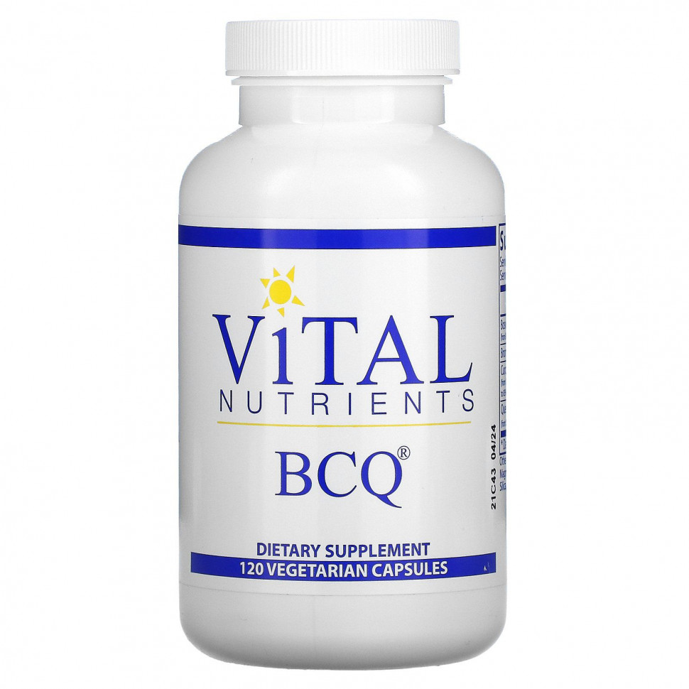   (Iherb) Vital Nutrients, BCQ, 120      -     , -, 