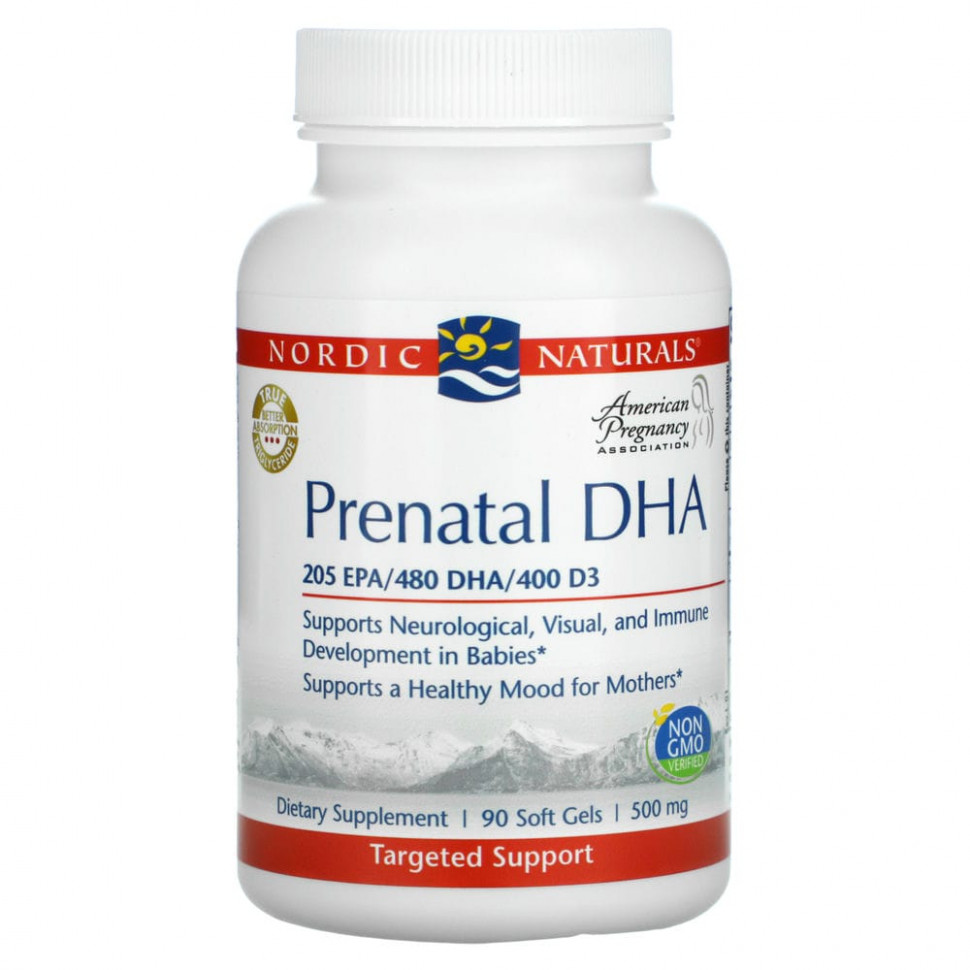 ���� ������ (Iherb) Nordic Naturals, ����������������� ������� ��� ����������, 240 ��, 90 ������, ������ �� 5020 ���