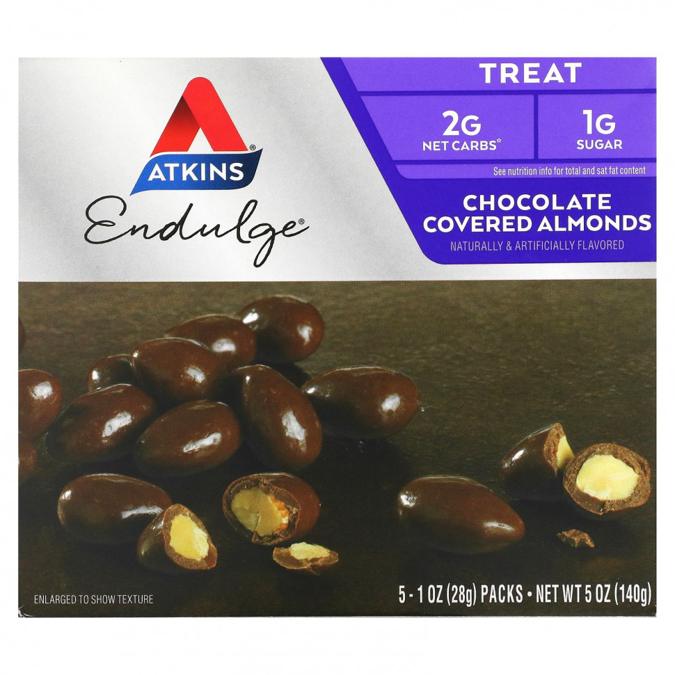 ���� ������ (Iherb) Atkins, Endulge, ������� � ��������, 5 ��������, 28 � (1 �����) ������, ������ �� 1730 ���