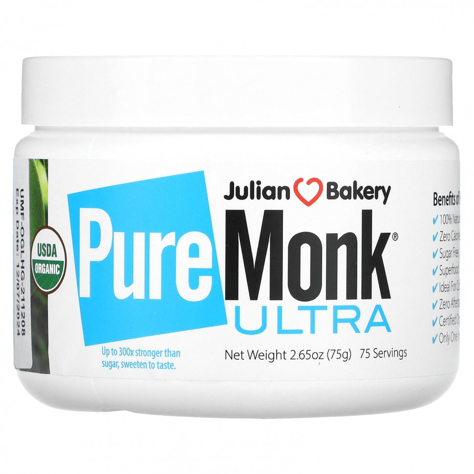   (Iherb) Julian Bakery, Pure Monk Ultra, 75  (2,65 )    -     , -, 