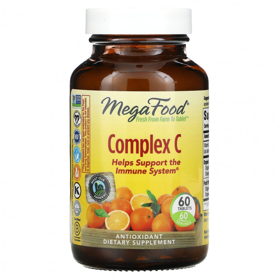   (Iherb) MegaFood, Complex C, 60     -     , -, 