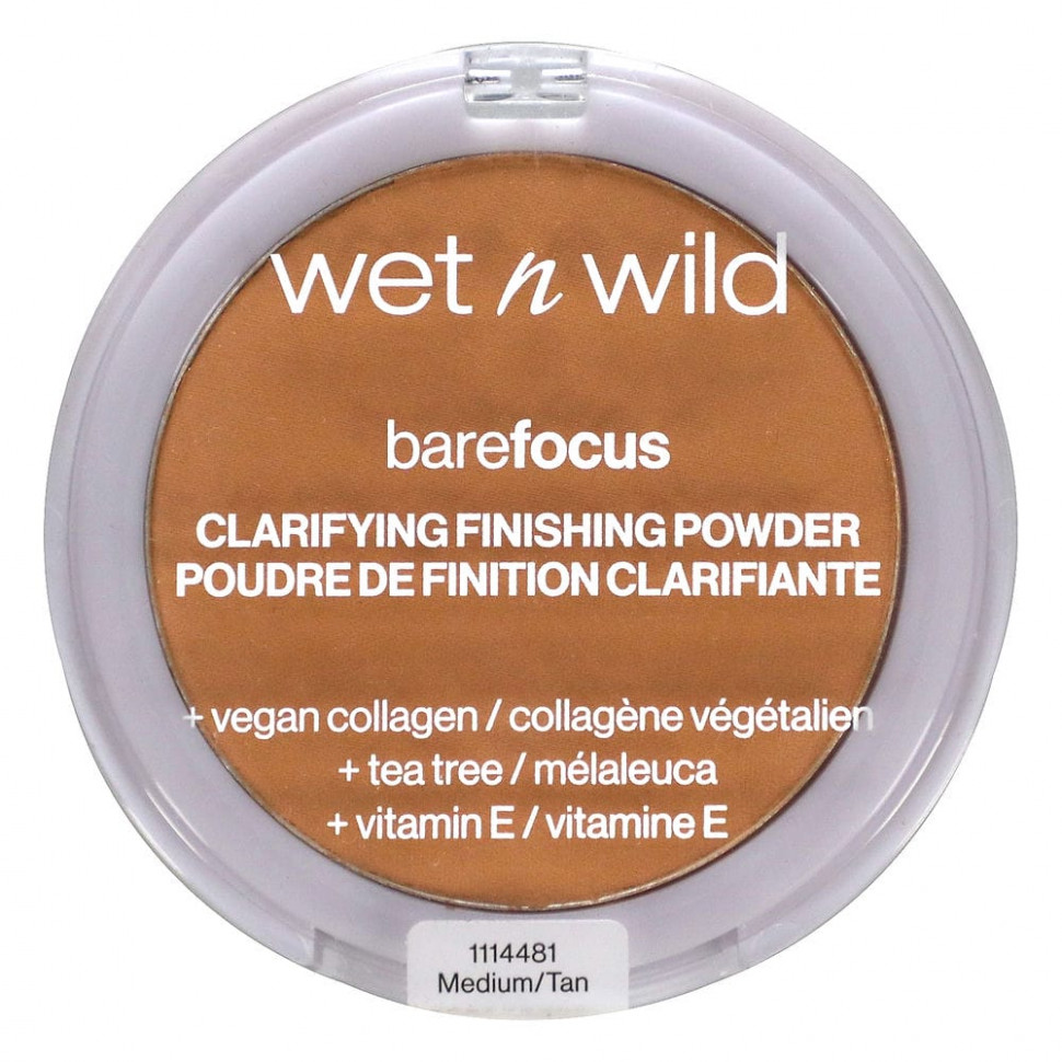 ���� ������ (Iherb) wet n wild, Barefocus, ����������� �������� �����, ������� / ����������, 7,8 � (0,27 �����), ������ �� 1080 ���