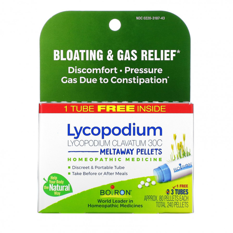   (Iherb) Boiron, Lycopodium,     ,  Meltaway, 30C, 3 , 80       -     , -, 