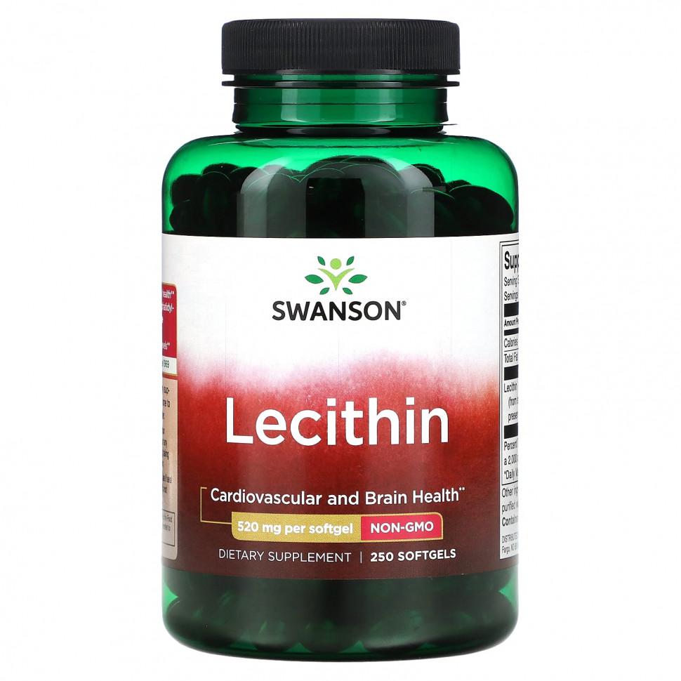 ���� ������ (Iherb) Swanson, �������, 520 ��, 250 ������ ��������, ������ �� 2850 ���