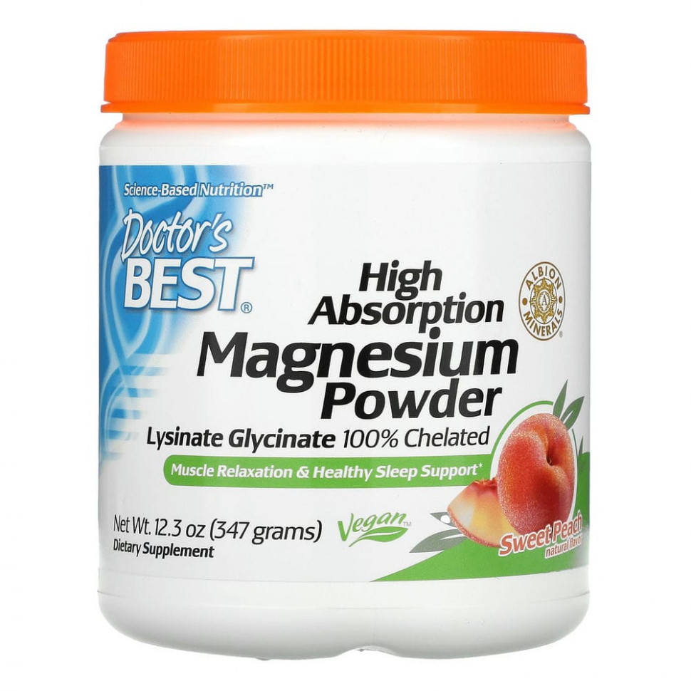 ���� ������ (Iherb) Doctor's Best, ����� ��������� ������� �� ������ �� ������ �������� �������, 347 � (12,3 �����), ������ �� 5460 ���