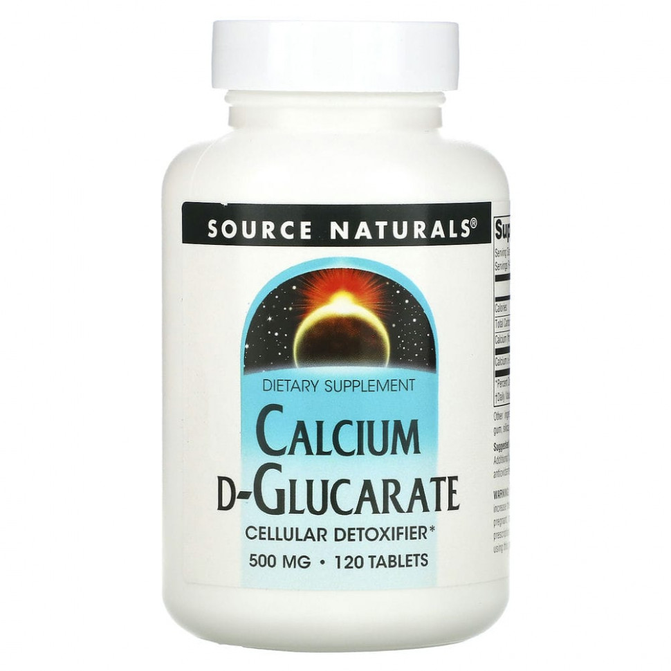   (Iherb) Source Naturals, D- , 500 , 120     -     , -, 