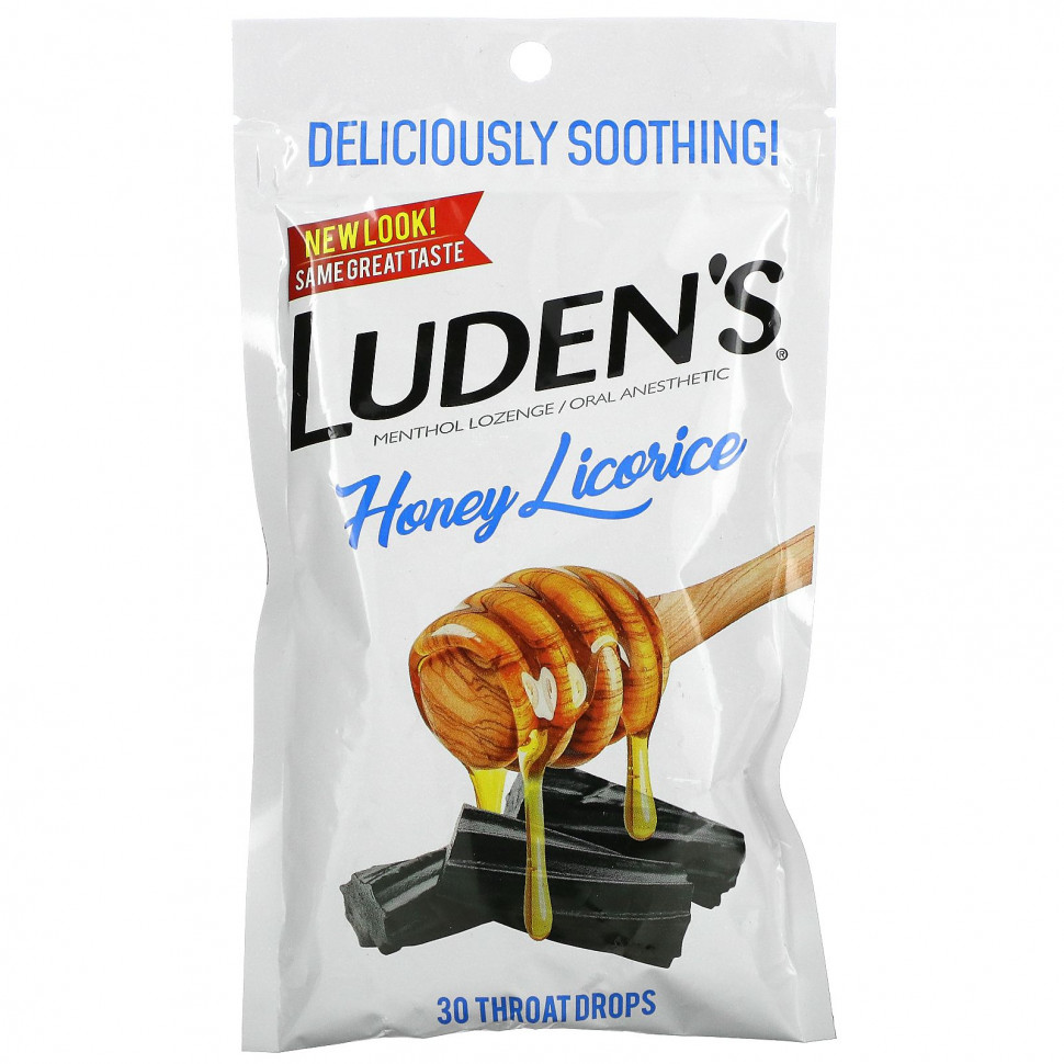 ���� ������ (Iherb) Luden's, ������� � �������� / ��������� ��� ������� ���, ������� �������, 30 ������ ��� �����, ������ �� 580 ���