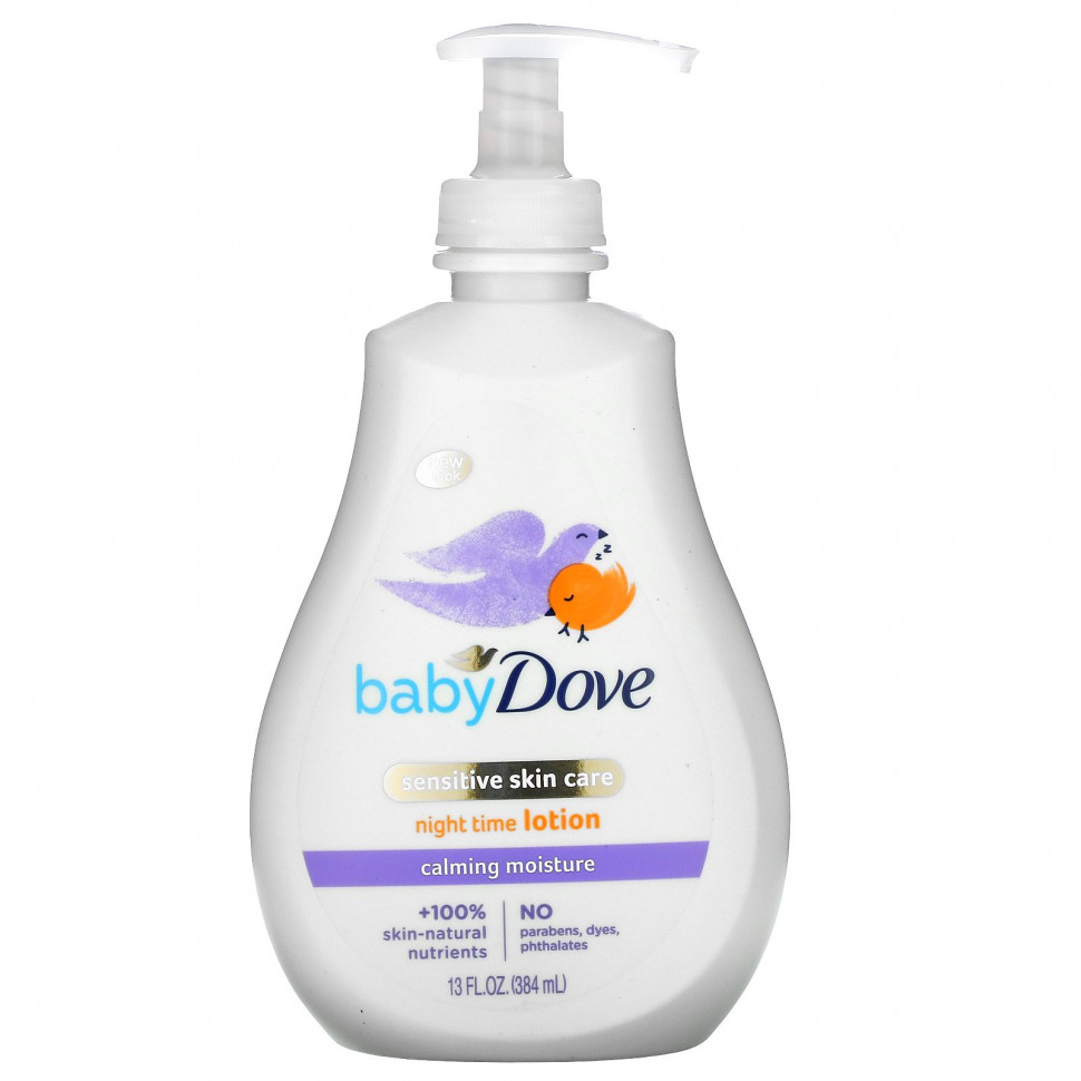   (Iherb) Dove, Baby Dove, Night Time Lotion, Calming Nights, 13 fl oz (384 ml)    -     , -, 