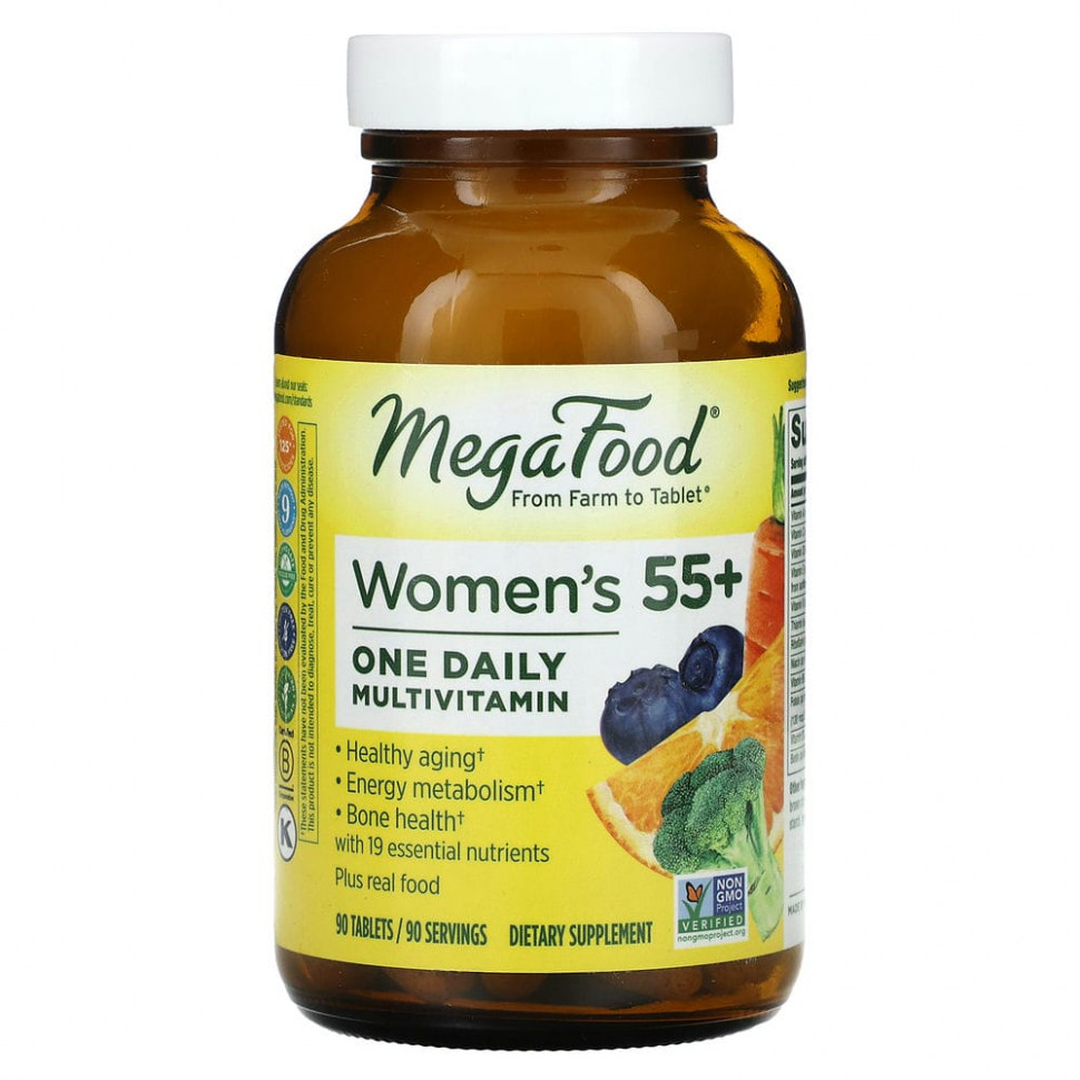   (Iherb) MegaFood,     55 ,      , 90     -     , -, 