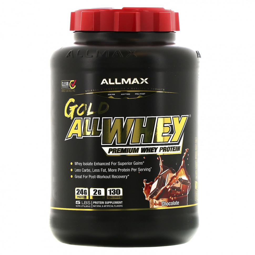   (Iherb) ALLMAX Nutrition, Gold AllWhey,    , , 2,27  (5 )    -     , -, 